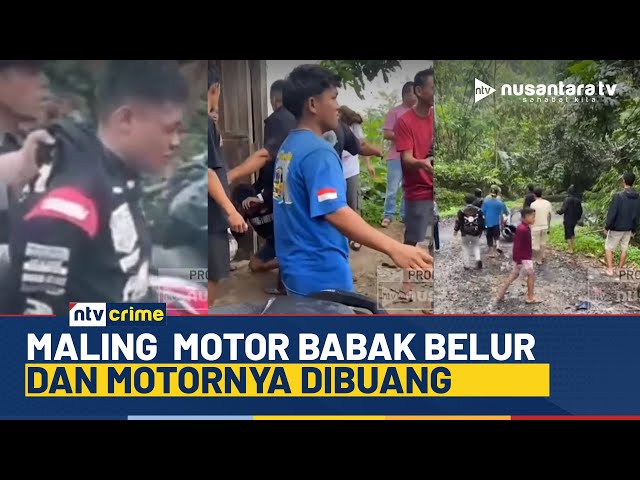 Youtube Thumnail image of : Polisi Amankan Dua Pelaku Pencurian Motor Setelah Kepergok Warga di Garut | NTV CRIME
