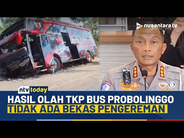 Youtube Thumnail image of : Terungkap! Kronologi Kecelakaan Bus Pariwisata di Probolinggo, Tak Ada Bekas Pengereman | NTV TODAY