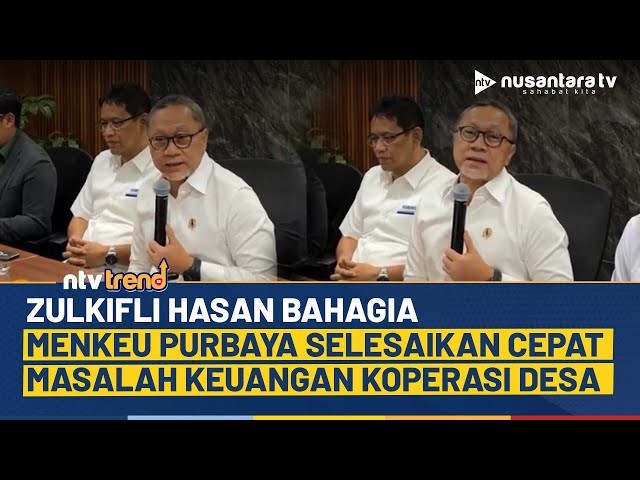 Youtube Thumnail image of : Zulhas Apresiasi Menkeu Purbaya! Keuangan Koperasi Desa Macet Berbulan-Bulan Kini Tuntas | NTV