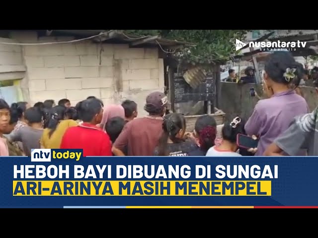 Youtube Thumnail image of : Geger! Warga Karawang Temukan Jasad Bayi di Sungai, Ari-ari Masih Menempel | NTV TODAY