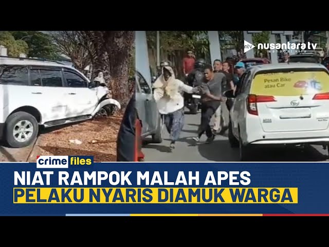 Youtube Thumnail image of : Heboh! Warga Kejar-kejaran dengan Perampok Nyamar Berkedok Wanita Pakai Mukena | CRIME FILES