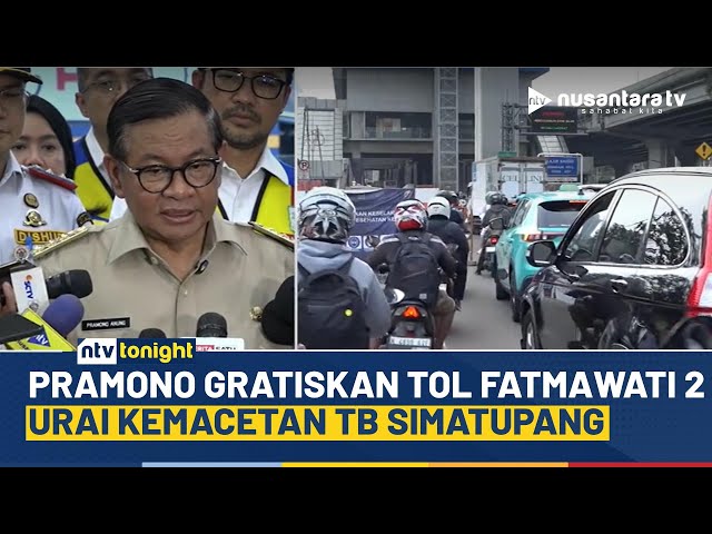 Youtube Thumnail image of : Heboh TB Simatupang Macet Parah, Gubernur Pramono Tinjau Rekayasa Lalin | NTV TONIGHT