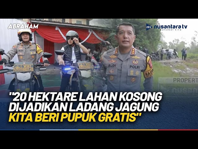 Youtube Thumnail image of : Polres Bandung Gaspol Ketahanan Pangan, 20 Hektare Lahan Kosong jadi Ladang Jagung | NTV
