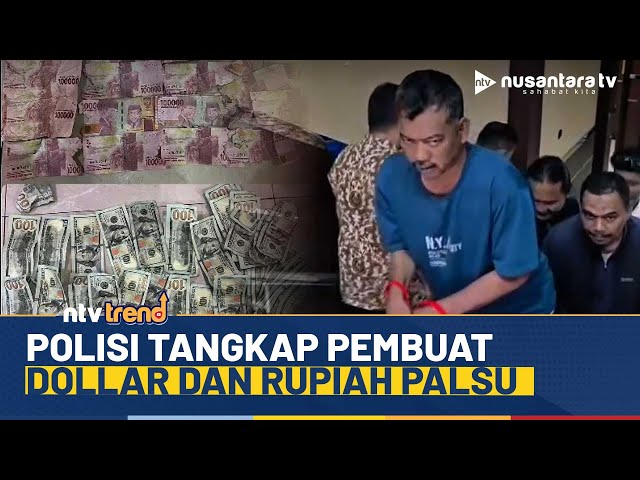 Youtube Thumnail image of : Polisi Bekuk Pembuat Dollar dan Rupiah Palsu di Apartemen Kalibata Jaksel | NTV