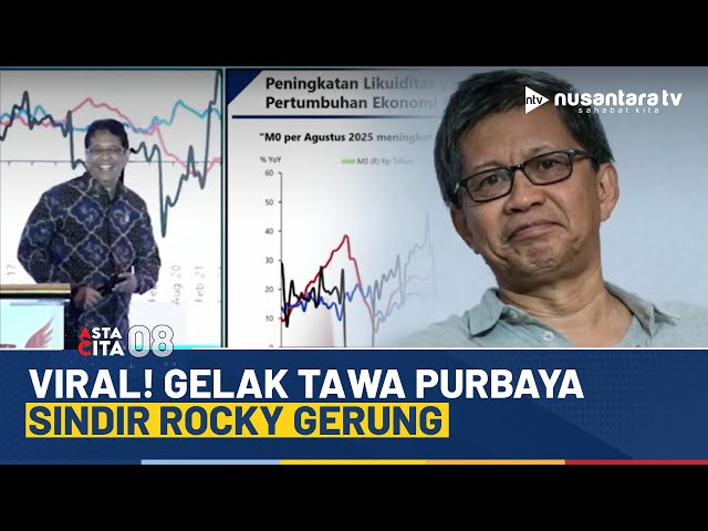 Youtube Thumnail image of : Viral Menkeu Purbaya Sindir Rocky Gerung, Bikin Kegawa Para Audiens | ASTA CITA 08