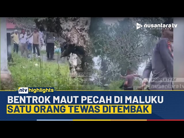 Youtube Thumnail image of : Chaos! Detik-detik Bentrok di Maluku Tengah Berujung Petaka, Ratusan Aparat Dikerahkan | NTV
