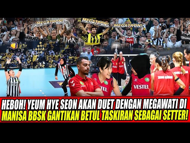 Youtube Thumnail image of : HEBOH🔥YEUM HYE SEON AKAN DUET DENGAN MEGAWATI DI MANISA BBSK GANTIKAN BETUL TASKIRAN SEBAGAI SETTER🔥