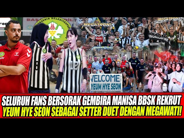 Youtube Thumnail image of : SELURUH FANS BERSORAK GEMBIRA🔥MANISA BBSK REKRUT YEUM HYE SEON SEBAGAI SETTER DUET DENGAN MEGAWATI!