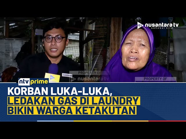 Youtube Thumnail image of : Ledakan Gas Elpiji Hancurkan Ruko Laundry di Kemayoran, Dua Orang Luka-Luka | NTV PRIME