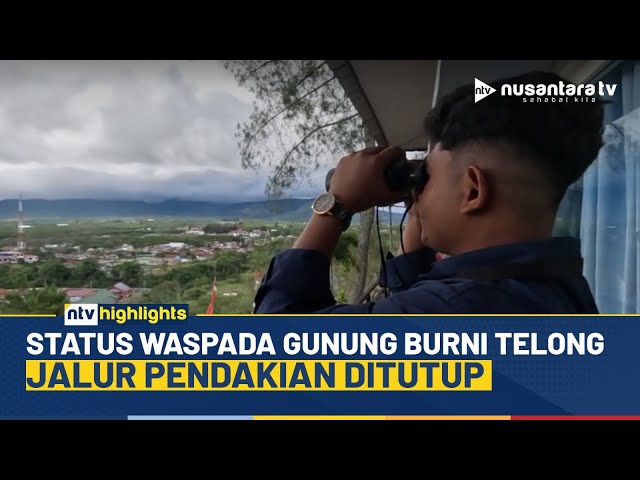 Youtube Thumnail image of : Waspada! Gunung Burni Telong di Aceh Masih Aktif, Jalur Pendakian Ditutup | NTV HIGHLIGHTS