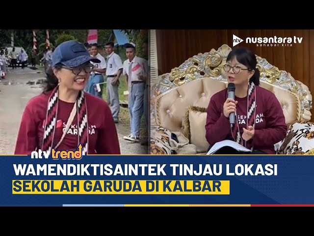 Youtube Thumnail image of : Membelah Hutan, Wamendiktisaintek Stella Tinjau Lokasi Calon Sekolah Garuda di Mempawah Kalbar | NTV