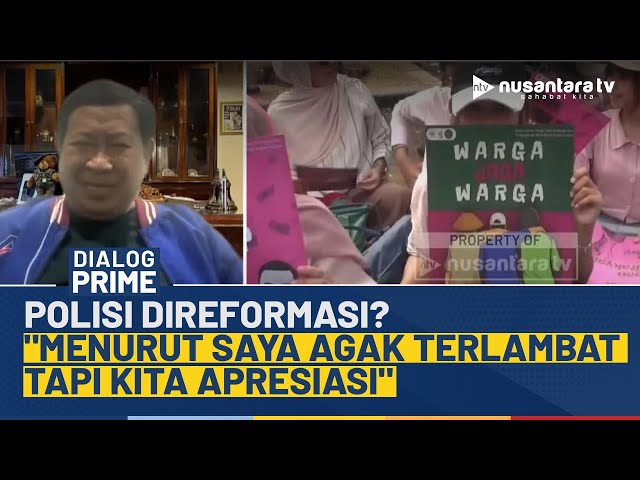 Youtube Thumnail image of : Polisi Harus Direformasi? Susno: Terlambat Untuk Direformasi Tapi Kita Apresiasi | DIALOG PRIME