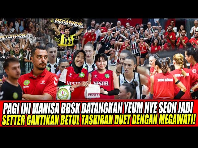 Youtube Thumnail image of : PAGI INI MANISA BBSK DATANGKAN YEUM HYE SEON JADI SETTER GANTIKAN BETUL TASKIRAN DUET DGN MEGAWATI🔥