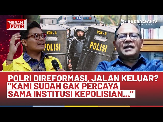 Youtube Thumnail image of : [FULL] Polri Direformasi, BEM UI Ngegas: Percuma, Kami Sudah Gak Percaya Sama Institusi Kepolisian!