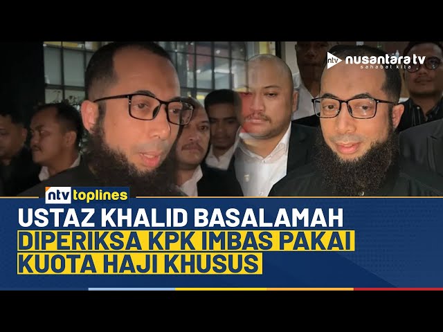 Youtube Thumnail image of : Gunakan Kuota Haji Khusus, KPK Selidiki Dugaan Korupsi Kuota Haji Ustaz Khalid Basalamah | NTV