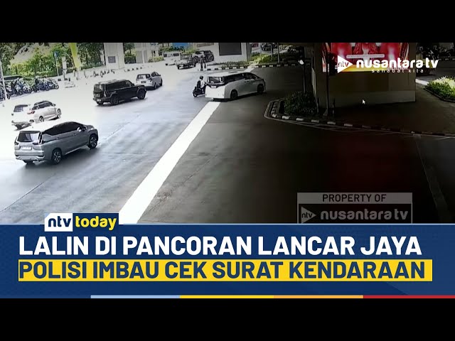 Youtube Thumnail image of : Arus Lalu Lintas di Simpang Pancoran Lancar, Polisi Imbau Lengkapi Surat Berkendara | NTV TODAY