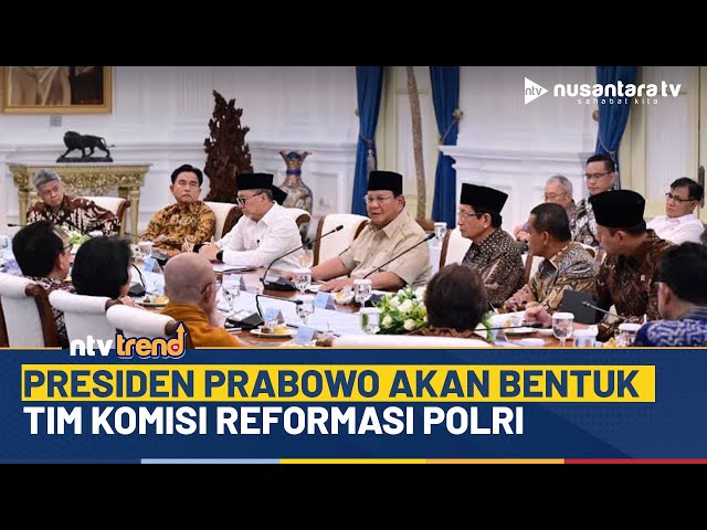 Youtube Thumnail image of : Presiden Prabowo Segera Bentuk Tim Komisi Reformasi Polri, GNB: Itu Tuntutan Banyak Masyarakat Juga!