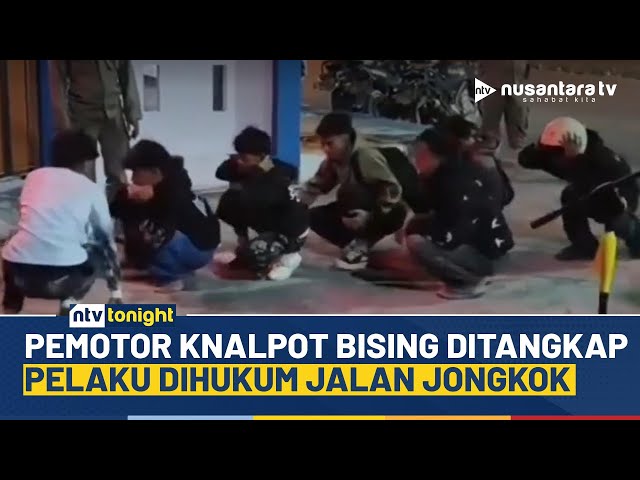 Youtube Thumnail image of : Razia Knalpot Bising di Pangandaran, Sejumlah Remaja Ditangkap | NTV TONIGHT