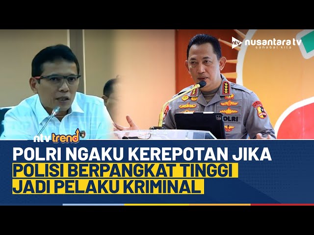 Youtube Thumnail image of : [FULL] Pengakuan Mengejutkan Polri, Kerepotan Jika Polisi Berpangkat Tinggi Jadi Pelaku Kriminal!