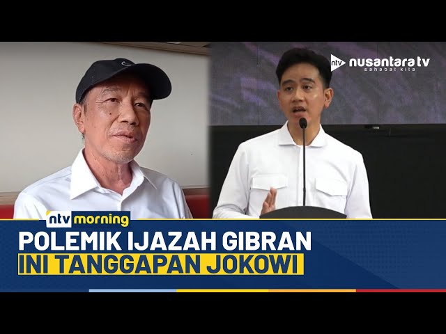 Youtube Thumnail image of : Heboh Polemik Ijazah Gibran, Jokowi: Kalau Nggak Ada yang Backup, Nggak Mungkin | NTV MORNING