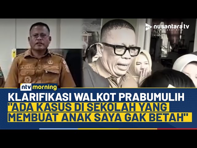 Youtube Thumnail image of : Walkot Prabumulih Klarifikasi Tapi Membela Diri: Ada Kasus yang Membuat Anak Saya Gak Betah | NTV