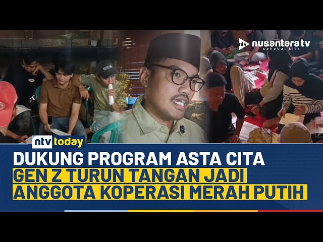 Youtube Thumnail image of : Dukung Program Asta Cita, Gen Z di Depok Gabung Jadi Anggota Koperasi Merah Putih | NTV TODAY