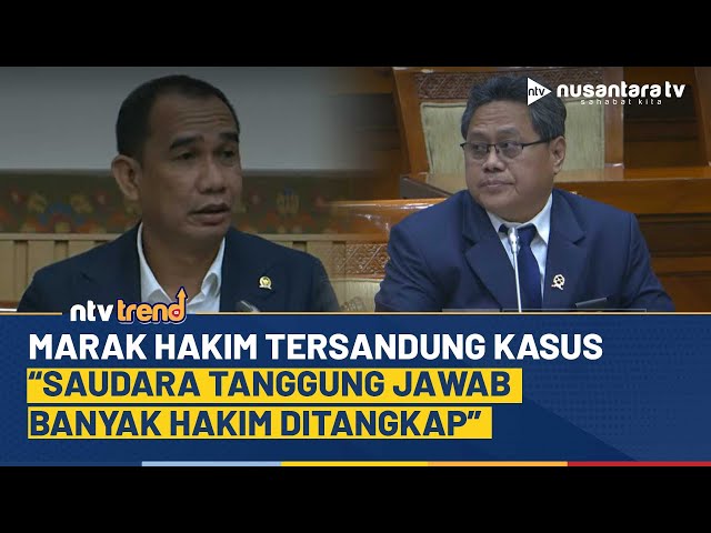 Youtube Thumnail image of : DPR Semprot Calon Hakim Agung dari Badan Pengawas, Buntut Banyak Hakim Tersandung Kasus | NTV