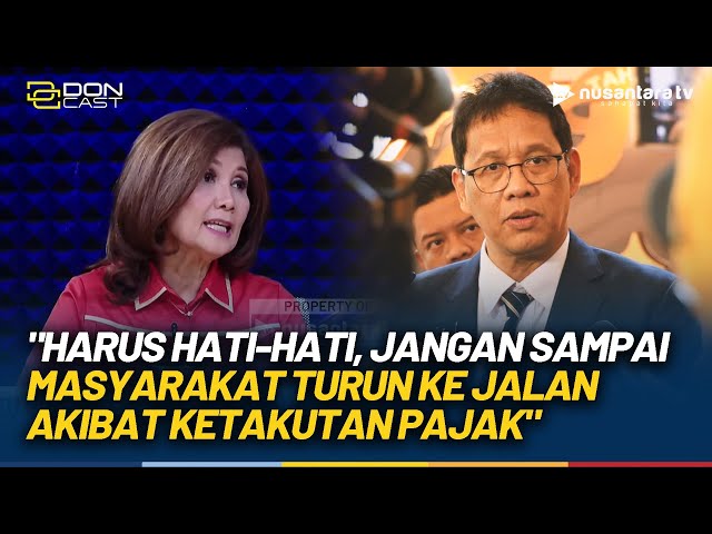 Youtube Thumnail image of : Menkeu Purbaya Disorot, Aviliani: Jangan Sampai Masyarakat Turun ke Jalan Akibat Ketakutan Pajak