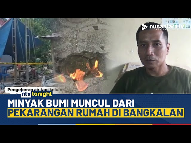 Youtube Thumnail image of : Lagi Cari Air Bersih, Seorang Pemuda di Bangkalan Malah Temukan Minyak Bumi | NTV TOPLINES