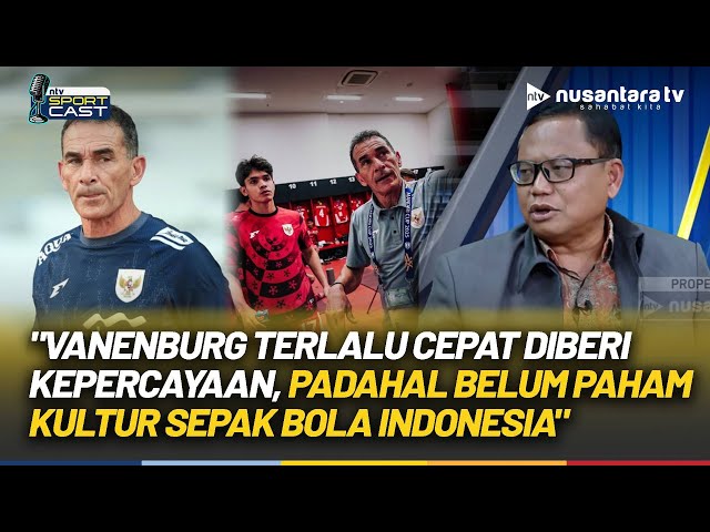 Youtube Thumnail image of : Timnas U-23 Gagal Tembus Asia, Bung Kus: Vanenburg Terlalu Cepat Diberi Kepercayaan | SPORT CAST