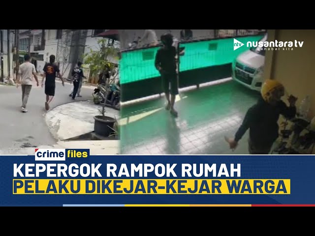 Youtube Thumnail image of : Tegang! Warga Kejar Pelaku Perampokan Bersenpi di Duren Sawit, 2 Rampok Lolos | CRIME FILES