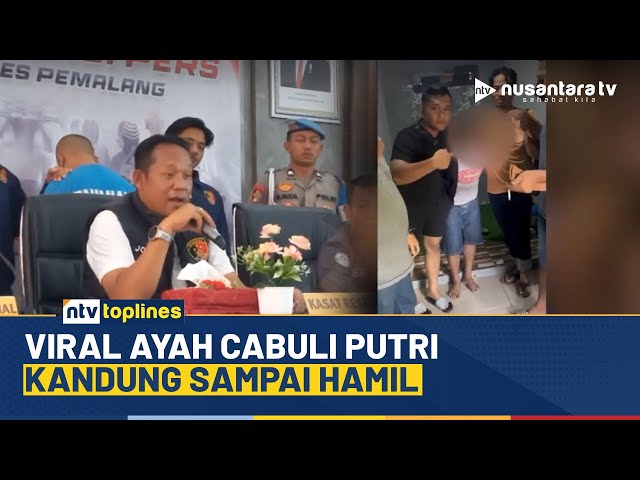 Youtube Thumnail image of : Viral Ayah di Pemalang Cabuli Putri Kandungnya, Motifnya di Luar Dugaan | NTV TOPLINES