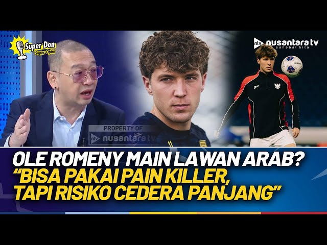 Youtube Thumnail image of : Ole Bisa Main Lawan Arab, Ini Kata Coach Justin: Bisa, Pakai Pain Killer! Tapi Risiko Cedera Panjang