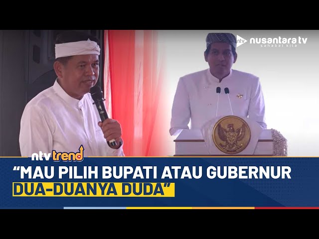 Youtube Thumnail image of : KDM Goda Tamu Undangan Minta Pilih Dirinya Atau Lucky Hakim di Peluncuran Aplikasi Ketenagakerjaan