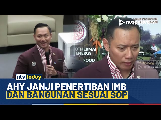 Youtube Thumnail image of : Efek Tragedi Ponpes Al Khoziny, AHY Tegas: IMB Akan Ditertibkan, Harus Sesuai SOP! | NTV TODAY