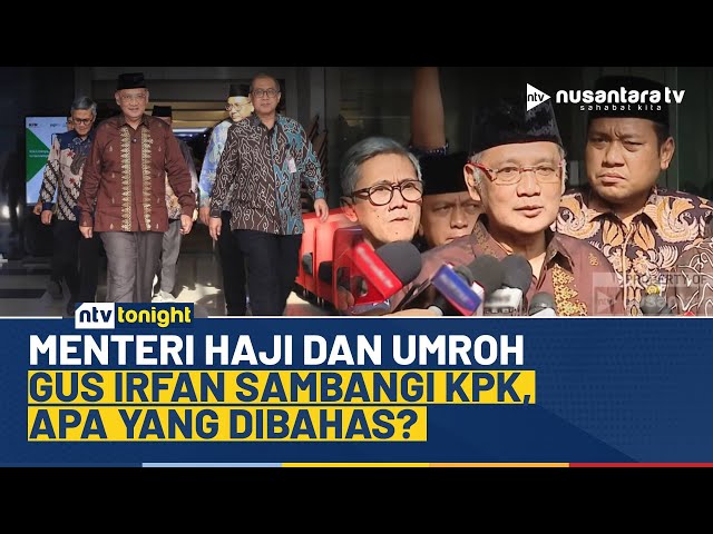 Youtube Thumnail image of : Di Tengah Penyidikan Korupsi Kuota Haji, Menteri Haji dan Umroh Datangi KPK, Ada Apa? | NTV