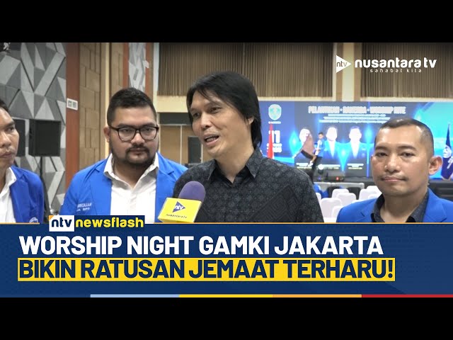 Youtube Thumnail image of : Gamki Jakarta Gelar Warship Night, Ajak Pemuda Jadi Berkat bagi Sesama | NTV NEWS FLASH