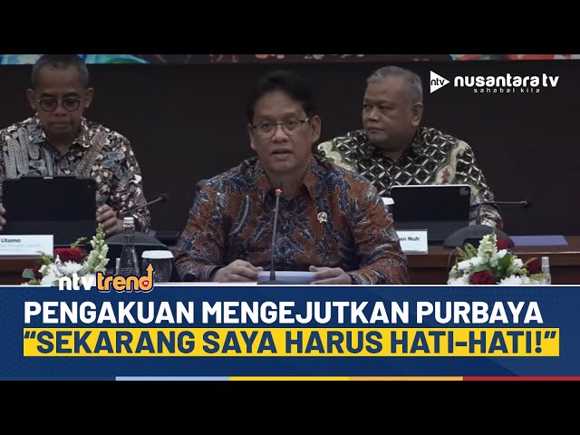 Youtube Thumnail image of : Pengakuan Mengejutkan Menkeu Purbaya Depan Awak Media: Sekarang Saya Harus Hati-Hati!
