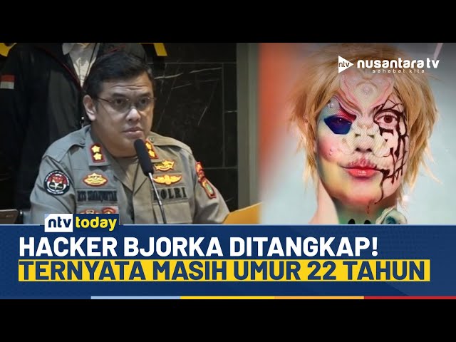 Youtube Thumnail image of : Terungkap! Pemilik Akun Hacker Bjorka Ditangkap, Ternyata Masih Umur 22 Tahun | NTV TODAY
