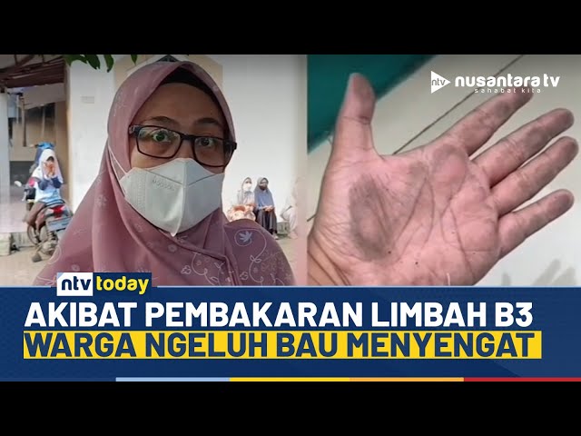 Youtube Thumnail image of : Heboh! Warga Keluhkan Debu & Bau Menyengat dari Limbah Pabrik B3 di Tangerang | NTV TODAY