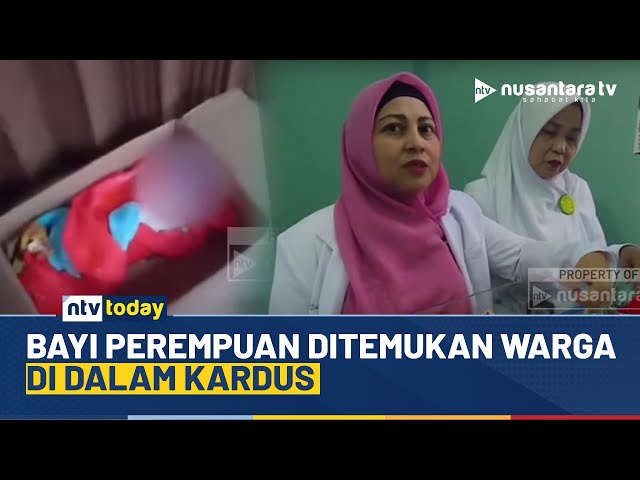 Youtube Thumnail image of : Heboh! Warga Kepahiang Temukan Bayi Perempuan Tergeletak dalam Kardus | NTV TODAY