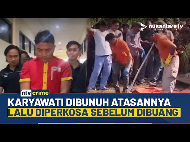 Youtube Thumnail image of : Geger! Karyawati Dibunuh hingga Disetubuhi Atasannya, Jasad Dibuang di Sungai Citarum | NTV CRIME