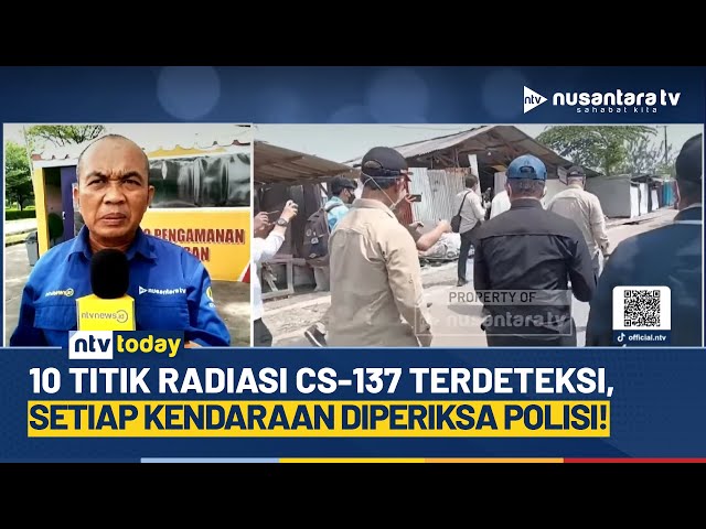 Youtube Thumnail image of : Cegah Zat Radioaktif, BAPETEN dan Kepolisian Razia Setiap Kendaraan yang Lewat | NTV TODAY
