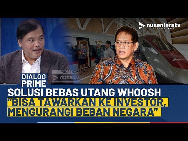 Youtube Thumnail image of : [FULL] Solusi Bebas Utang Whoosh, Pengamat BUMN: Bisa Tawarkan ke Investor, Beli Saham Sebagian!