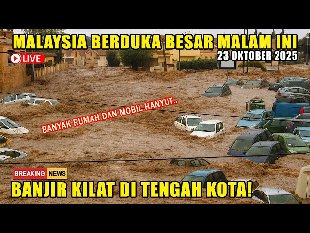Youtube Thumnail image of : Taiping Berduka: Banjir Kilat Landa Trong dan Kamunting