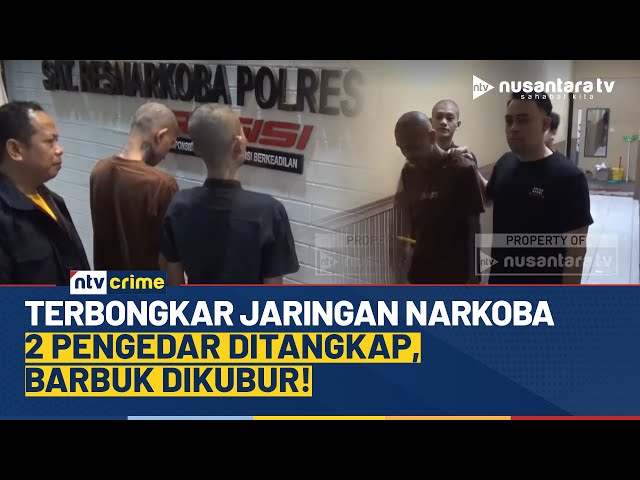Youtube Thumnail image of : Polisi Bongkar Jaringan Narkoba di Maros, 2 Pengedar Ditangkap: Barang Bukti Dikubur | NTV CRIME