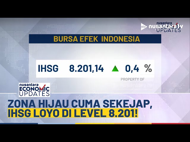 Youtube Thumnail image of : IHSG Dibuka Menguat di Level 8.201, Namun Kembali Terkoreksi di Sesi Pertama | NEU