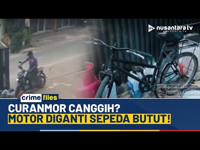 Youtube Thumnail image of : Pelaku Curanmor di Karawang Tukar Motor Curian dengan Sepeda Usang | CRIME FILES