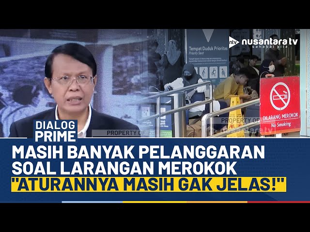 Youtube Thumnail image of : [FULL] Padahal Dilarang Merokok, Tapi Masih Banyak Pelanggar! Pengamat: Aturannya Masih Gak Jelas!