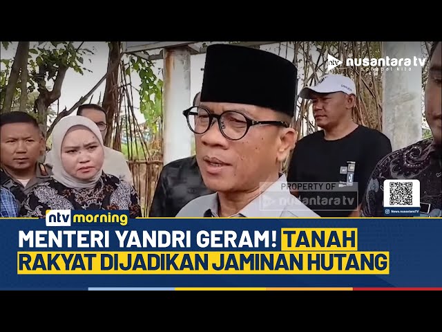 Youtube Thumnail image of : Polemik Desa Dijadikan Jaminan Hutang, Menteri Yandri Sebut Ada Kongkalikong Bank dan Swasta | NTV